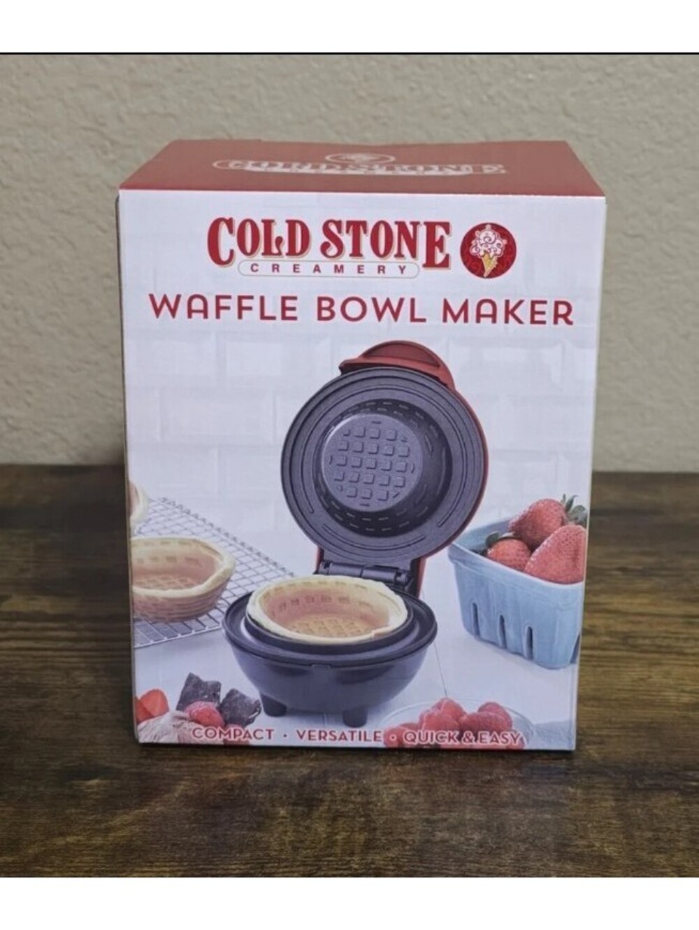 Cold Stone Creamery Waffle Bowl Maker  NIB